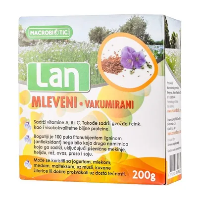 Lan Mleveni Macrobiotic Vakum 200 g