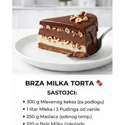 Torta Milki Duga 2,1 kg
