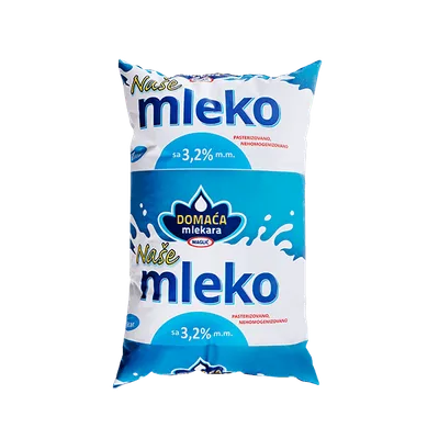 Mleko Pasterizovano 3,2%mm Domaca Mlekara 1 L