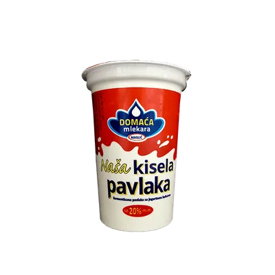 Nasa Kisela Pavlaka 20% Domaca Mlekara 400 g