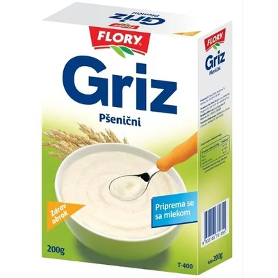 Griz Pšenični Tip-400 Flory 200 g