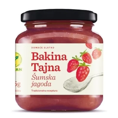 Bakina Tajna Slatko Od Šumskih Jagoda 375 g