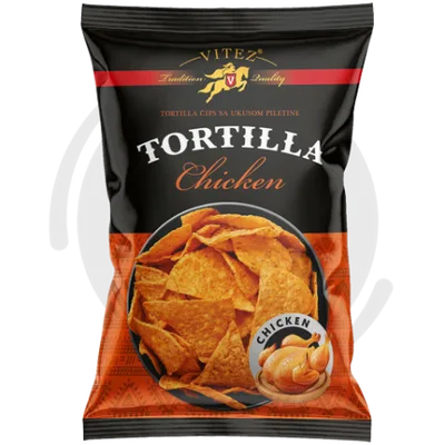 Čips Tortilja Chicken 171 Vitez 180 g
