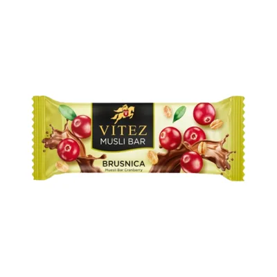 Musli Bar Brusnica Vitez 30 g