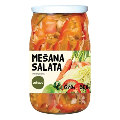Zdravo Mešana Salata 680 g