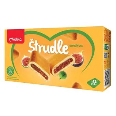 Keks Strudla Medela Smokva 240 g