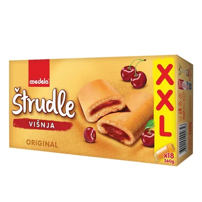 Štrudla Višnja Medela 360 g
