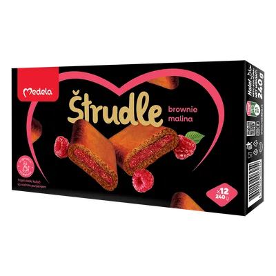 Strudla Brown.Malina 240 g