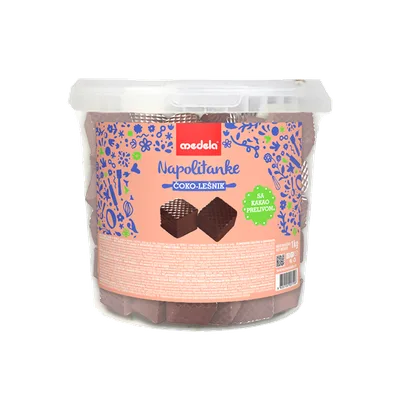 Napolitanke Coko Lesnik Sa Kakao Prelivom 700 g