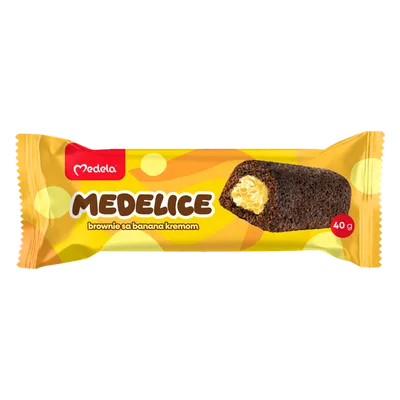 Medelice Brownie Banana Krem 40 g