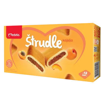 Štrudla Kajsija Medela 240 g