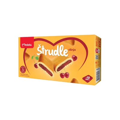 Štrudla Višnja Medela 240 g