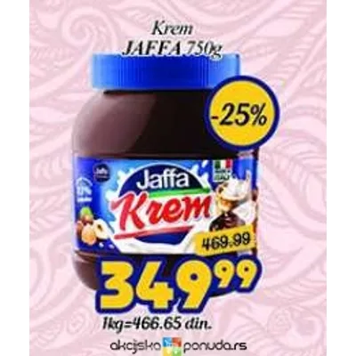 Tecni Krem Jaffa 750 g