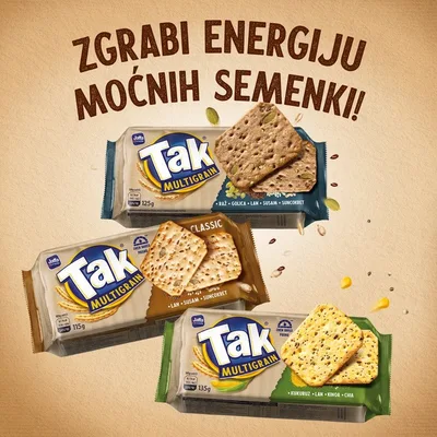 Keks Tak Kobasica Football Jaffa 100 g