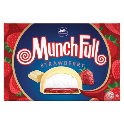 Munch Ful Jagoda Bela Cok 128 g