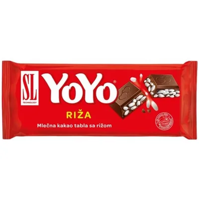 Cokolada Yoyo Sa Rizom 80 g