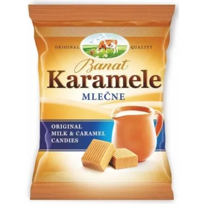 Karamele Mlecne Banat 100 g