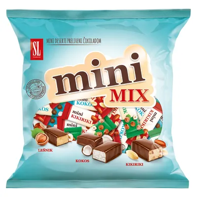 Cokoladice Mini Mix Swislion 240 g