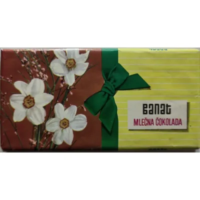 Čokolada Ml Seckan Lešnik Banat 80 g