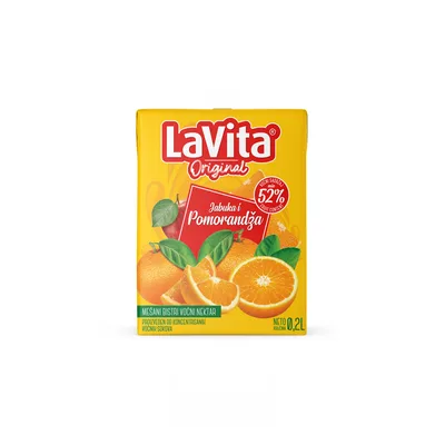 Sok La Vita Pomorandža Vino Župa 200 ml