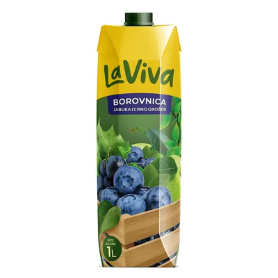 Sok La Viva Borovnica 1 L