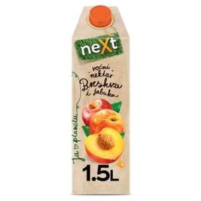 Next Voćni Nektar Classic Breskva Brik 1,5 L