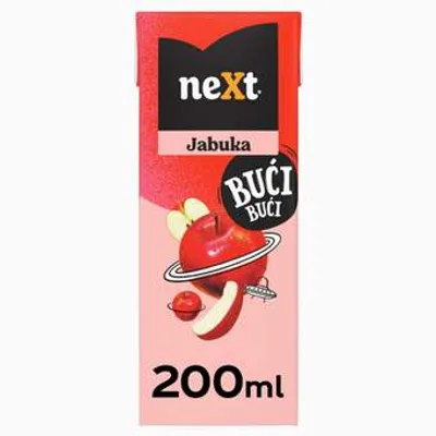 Next Buci Buci Jabuka 100% Brik 200 ml