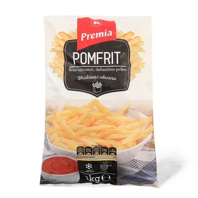 Smrzn.Pomfrit Poluprz.Maxi 1 kg