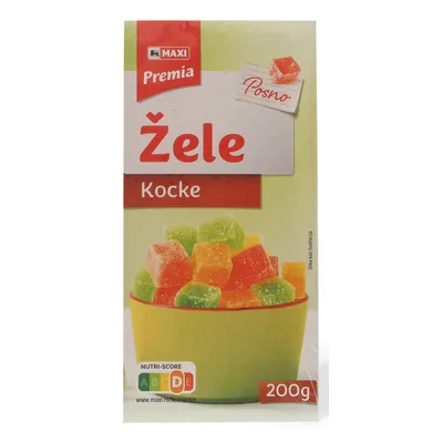 Zele Kocka Maxi 200 g