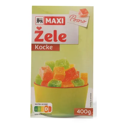 Zele Kocke Maxi 400 g