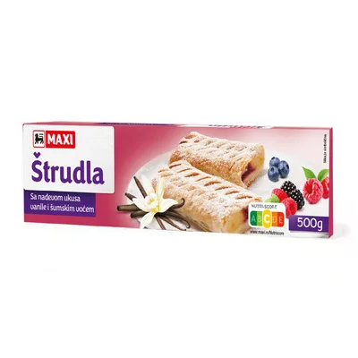 Strudla Vanila,sumsko Voce Premia 500 g