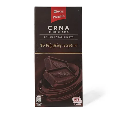 Cokolada Crna Maxi 200 g