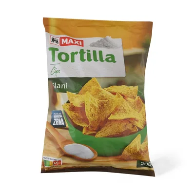 Tortilja Chips Slani Maxi 500 g