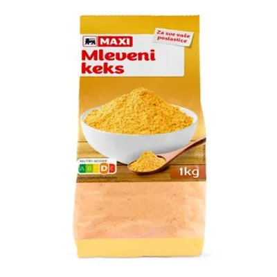 Keks Mleveni Maxi 1 kg