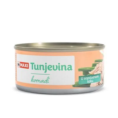 Tunjevina Komadi U Salamuri Maxi 160 g