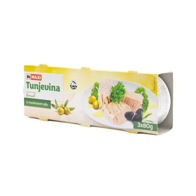 Tunjevina Komadi U Bilj.Ulju Maxi 240 g