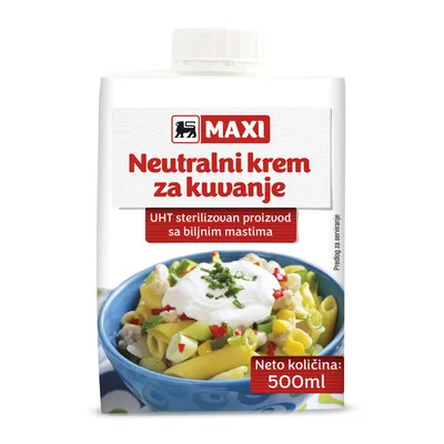 Krem Za Kuvanje Neutralan Maxi 500 ml