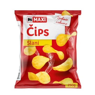 Cips Slani Maxi 250 g