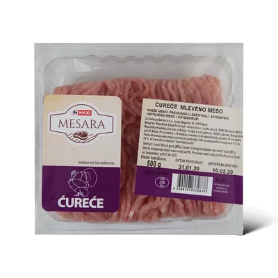 Curece Mleveno Meso Sveze M 500 g