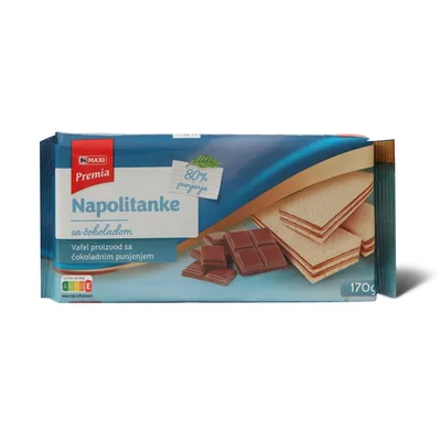 Napolitanke Sa Cokoladom Maxi 170 g