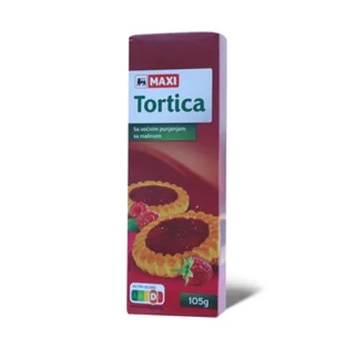 Tortica Sa Malinom Maxi 105 g
