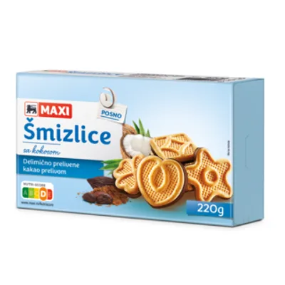 Smizlice Sa Kokosom Maxi 220 g