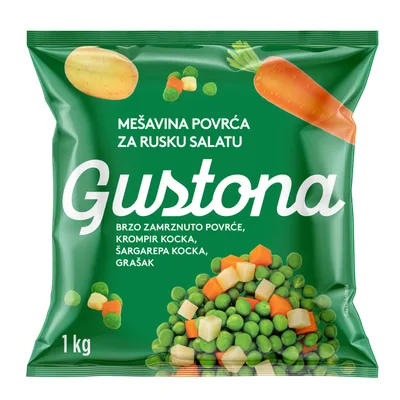Gustona Smr.Mesavina Za Rusku Sal. Gustona1kg 1 kg