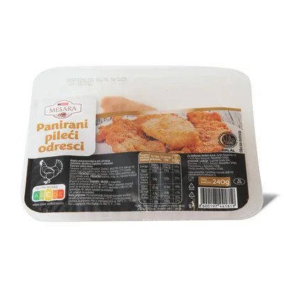 Panirani Pileci Odresci 240 g