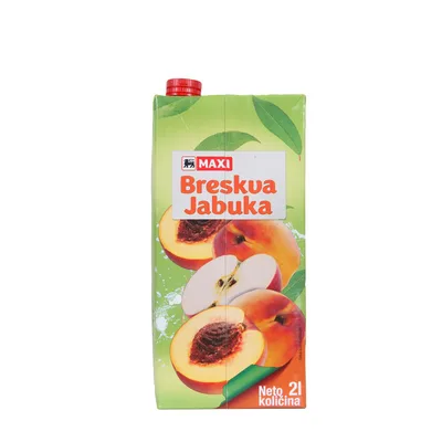 Sok Breskva I Jabuka Obp Premia 2 L