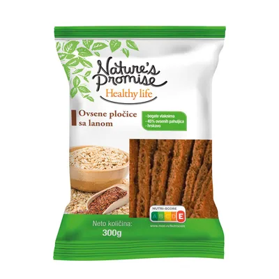 Ovsene Plocice Sa Lanom Np 300 g