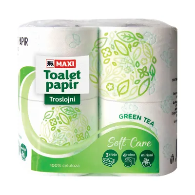 Toalet Papir Green Tea Maxi 3sl