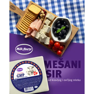 Sir Mesani Kriska 3 Vrste Mleka Maxi300g 300 g