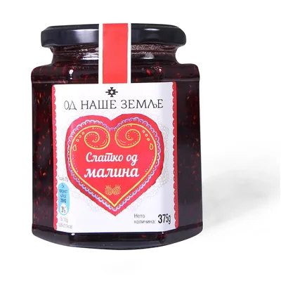 Extra Dzem Malina Od Nase Zemlje 375 g