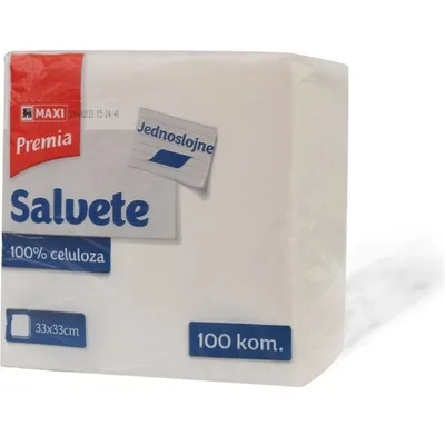 Salvete Jednoslojne Maxi 100 kom